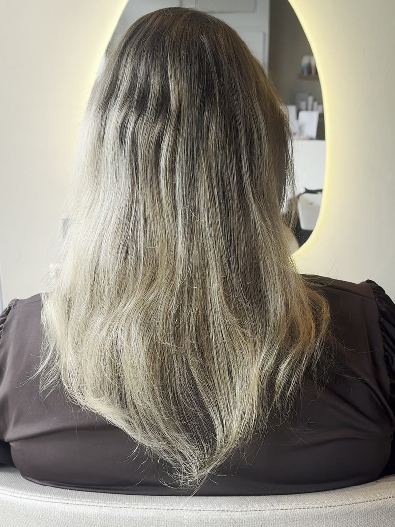 Voor: dun, fijn blond haar